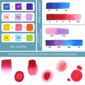Double-sided Marker Pens ARRTX Oros, 90 Colours
