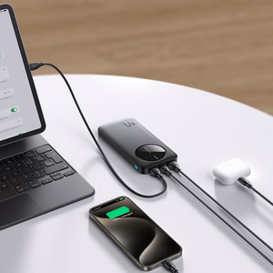 Powerbank Joyroom JR-PBF12 10000mAh 2.4A 2x USB-A 1x USB-C - musta