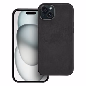 Suojakuori iPhone 15 Plus:lle Woven Mag Cover MagSafe-yhteensopiva musta