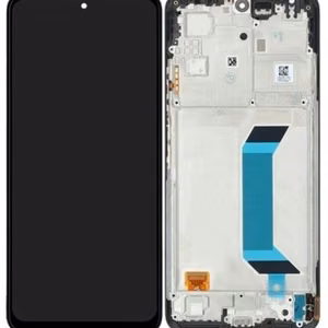 LCD-näyttö Xiaomi Redmi Note 12 5G/Poco X5 5G kosketusnäytöllä kehyksellä musta OLED
