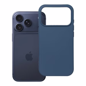 Silikoninen suojakuori iPhone 17 PRO:lle sininen