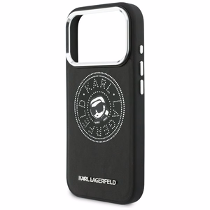 Karl Lagerfeld Point & Karl Sketch MagSafe Suojakuori iPhone 17 Pro Maxille - Musta