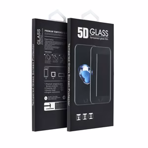 5D Full Glue Tempered Glass for Motorola G34 / G45 black