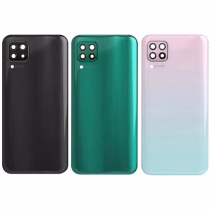 Back Cover Compatible With Huawei P40 Lite 5G / Black / (with camera lens) HQ