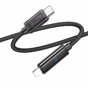 Hoco U127 USB cable Lightning (27W) 1.2m black