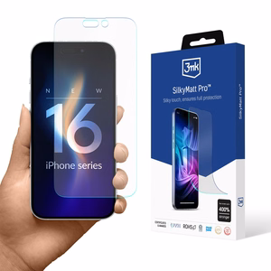 3mk Silky Matt Pro Mattapintainen näytönsuoja iPhone 16 Pro Max