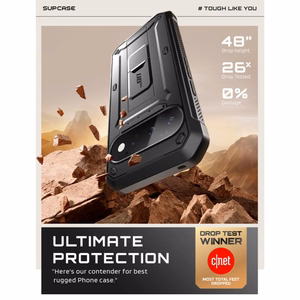 Supcase Unicorn Beetle Pro -suojakuori Google Pixel 11 Pro – musta