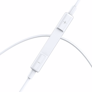BWOO Wired Headphone Lightning With Volume Control HF179 white