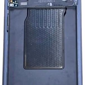 LCD screen Samsung A576 A57 5G with touch screen and frame Grey original (assembled service pack)