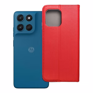 SMART CASE Book kuori Motorola G57 POWER:lle - punainen
