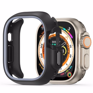 Dux Ducis BAMO suojakuori Apple Watch Ultra / Ultra 2 49 mm keskiyönharmaa