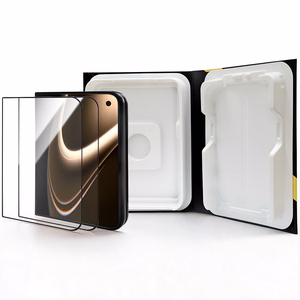 Wozinsky EasyFit Clear Glass karkaistu suojalasi puhelimelle iPhone Duo, 2 kpl