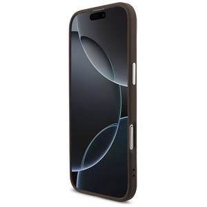 Guess 4G Classic Logo MagSafe Suojakuori iPhone Airille - ruskea