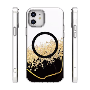 Epoxy Mag suojakuori iPhone 12 / 12 Pro 6,1" musta