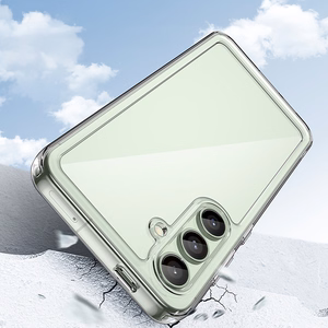 Outer Space Case with Gel Frame for Samsung Galaxy S24 FE - Transparent
