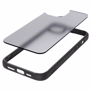 Spigen Ultra Hybrid suojakuori laitteelle iPhone 15 6.1", huurrettu musta