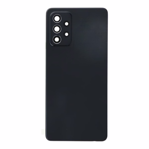 Takakansi Samsung A72 4G A725 / A72 5G A726 musta (kameran lasilla) OEM