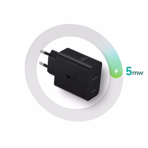 Samsung Power Adapter Duo EP-T5020XBEGEU verkkolaturi 2x USB-C 50W - musta