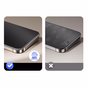 Tel Protect Full Glue 6D Matt karkaistu lasi iPhone 13/13 Pro/16E/17E:lle musta