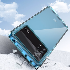 Outer Space Kotelo Xiaomi Poco X4 Pro 5G kansi joustava kehys musta