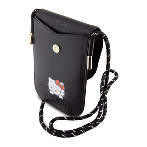 Hello Kitty Leather Daydreaming olkalaukku – musta