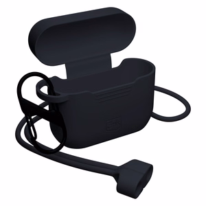 3mk Silicone AirPods Case for AirPods Pro 3 - Black
