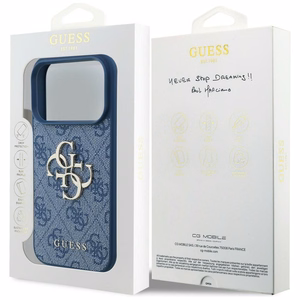 GUESS-kotelo mallille IPHONE 18 Pro/17 Pro (4G Big Logo) (väri: ruskea)