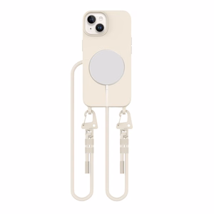 Tech-Protect MagNecklace MagSafe Suojakuori iPhone 15:lle - beige