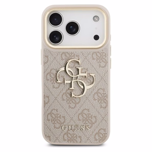 Guess 4G Big 4G Classic Logo -suojakuori iPhone 17 Pro - ruusukulta