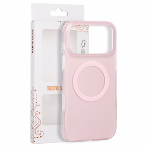 Tecto Shield Mistiq Mag suojakuori iPhone 17 Pro Max 6,9" / 18 Pro Max 6,9"-mallille, vaaleanpunainen