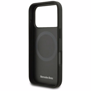 Mercedes Leather The Move MagSafe Suojakuori iPhone 17 Pro:lle - Beige