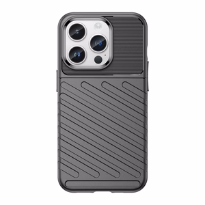 Thunder Case iPhone 14 Pro panssaroitu kotelo musta