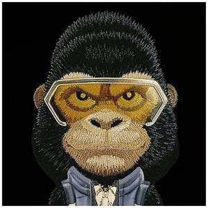 Nimmy Cool&Cute 2.0 Gorilla Suojakuori iPhone 17 Pro Max:lle - Musta