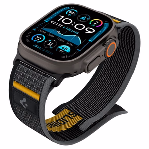 Spigen Athlex Air Apple Watch 6/7/8/9/10/SE/Ultra 1/2 (44/45/46/49 mm) Active musta