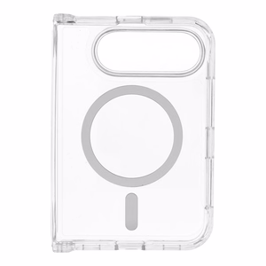 Läpinäkyvä Forcell F-Protect 4sD-i Clear 2.0 mm Premium suojakuori iPhone Duo -puhelimelle, MagSafe-yhteensopiva