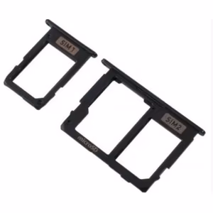 SIM-kortin pidike Samsung A605 A6+ 2018 -laitteelle, musta