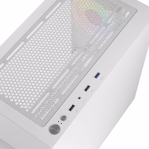 Logic PORTOS ARGB MINI USB 3.0 -tietokonerunko, valkoinen