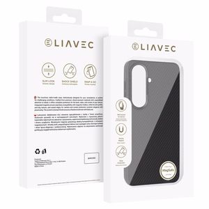 Liavec Carbon Core Case for Samsung Galaxy S26 Plus