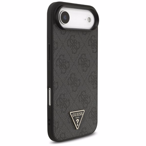 Guess 4G Strap Triangle Logo MagSafe -suojakuori iPhone 17 Airille - musta