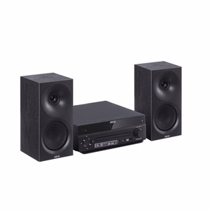 AKAI AM-301B – mikro-Hi-Fi-järjestelmä, 40 W (2 × 20 W), CD/MP3, Bluetooth, USB, FM, AUX, musta
