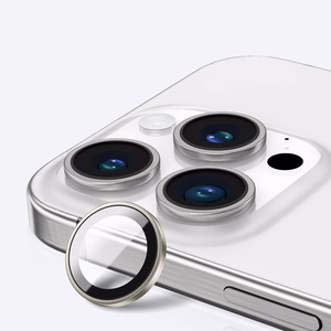 AmazingThing AR 3 Lens Glass Full Clear Tempered Glass for iPhone 16 Pro / 16 Pro Max - Transparent