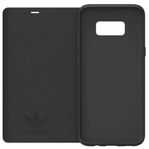 Adidas OR Booklet Case Basic Samsung Galaxy S8+:lle - musta