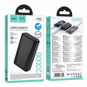 Hoco J165A -varavirtalähde 20000 mAh 2A, musta
