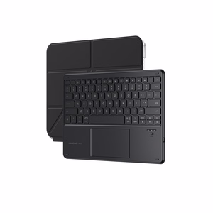 AmazingThing Minimal Case Keylite Combo Näppäimistösuojakuori iPad 11 2022/2025 -laitteelle - musta