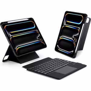 Dux Ducis DK -suojakuori langattomalla näppäimistöllä iPad Pro 11 2024 musta