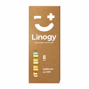 LINOGY AA Li-ion Pro akkusarja - 8 kpl