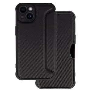 Razor Carbon Läppäsuojakuori iPhone 14 Plus:lle musta