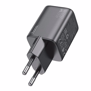 Laturi Hoco N40 (1xUSB-C 20W) musta