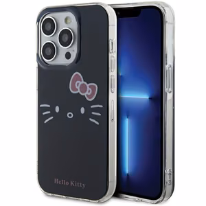 Hello Kitty IML Kitty Face Suojakuori iPhone 14 Pro Max:lle - musta