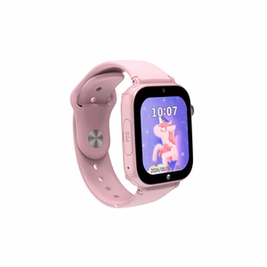 Lasten älykello Forever Smartwatch GPS WiFi 4G Kids Look Me! 3 KW-520 vaaleanpunainen